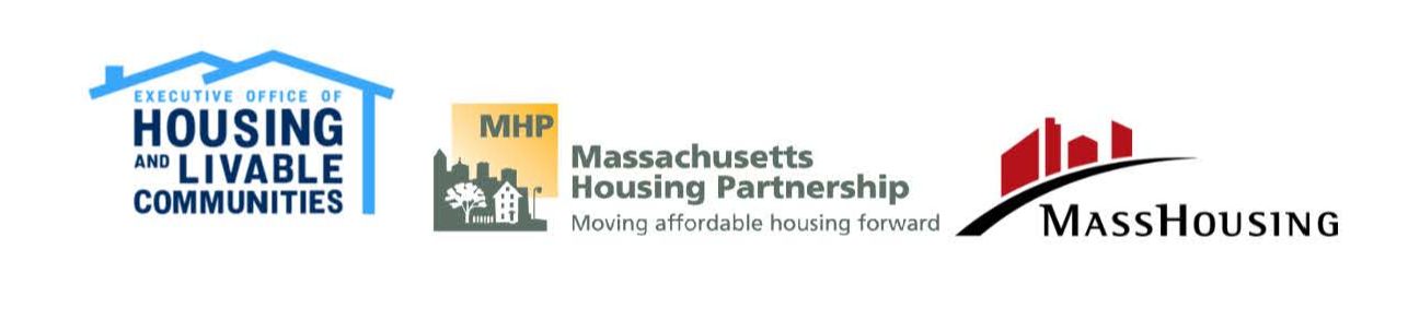 EOHLC, MHP, and MassHousing logos