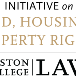 Boston College Law School - Initiative on Land, Housing & Property Rights